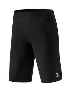 Erima Sport-Freizeithose Essential 5-C Short - Baumwolle - kurz schwarz/weiss Herren